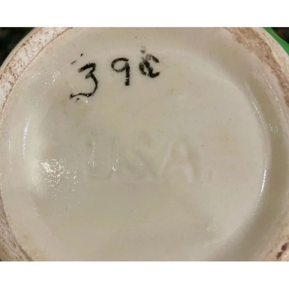 Shawnee White Queen Corn Pottery  Creamer / Syrup Pitcher